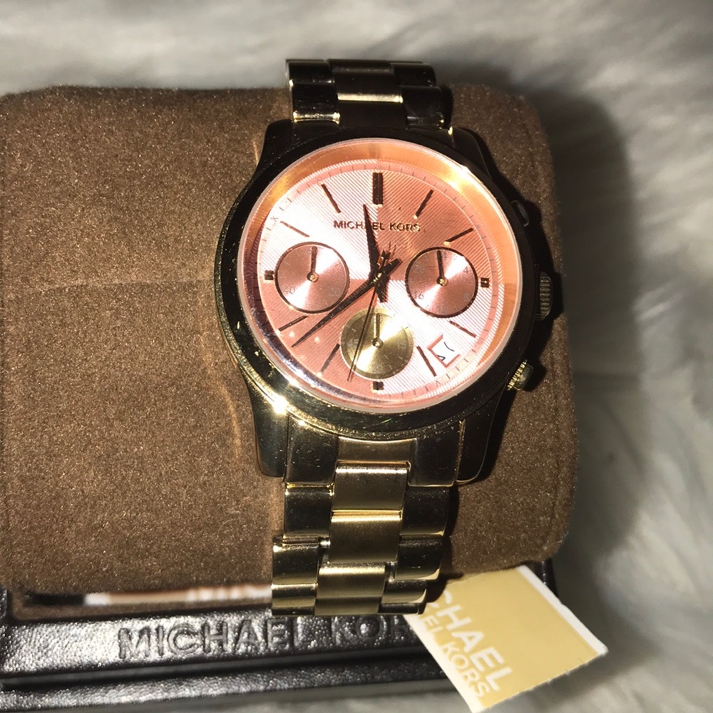 Michael Kors watch- Pink Face